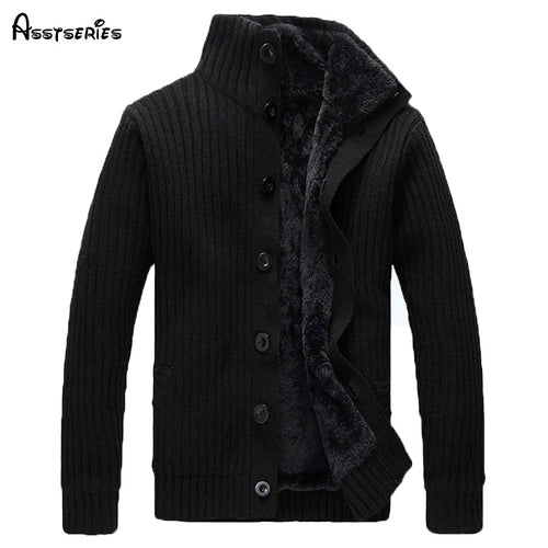 Free Shipping High Quality Mens Thick Warm Sweaters Men Slim Casual Dress Knitwear Winter Sweater For Men 99