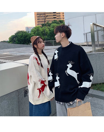 Sweater men and women lazy wind coat