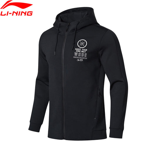 Li-Ning Men Wade Series Hoodie 48% Polyester 42% Cotton 10% Spandex Regular Fit LiNing Comfort Sports Sweater AWDN897 MWW1482