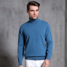 Load image into Gallery viewer, High-end brand FRSEUCAG men&#39;s pure wool sweater turtleneck pullover warm and comfortable full-sleeve knit tops hot sale 2019