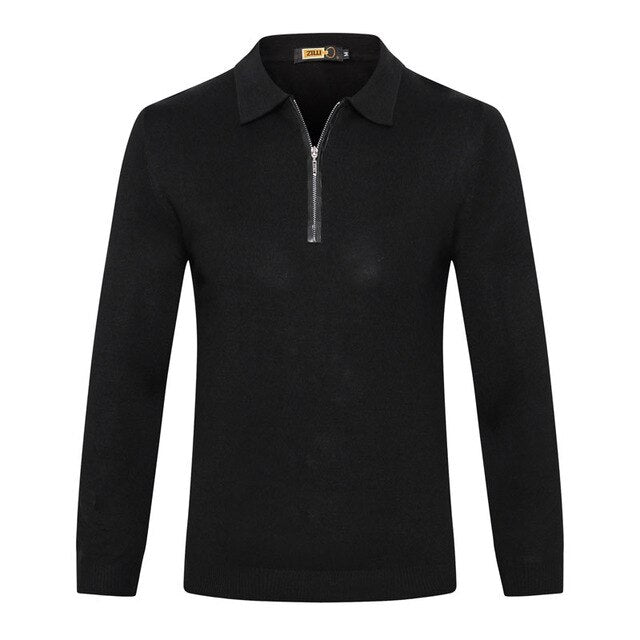 Billionaire sweater wool Real crocodile skin men's 2019 New casual Business comfort embroidery zipper M-5XL free shipping