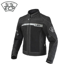 Load image into Gallery viewer, Moto Casual Sweater Jacket Men Denim Motorcycle Jacket Off-Road Racing Hoodies Motorbike Motocross Protective Gear Chaqueta Moto