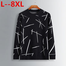 Load image into Gallery viewer, Spring plus size 8XL 7XL 6XL 5XL 2018 new Autumn Men&#39;s solid Sweater Men Youth Sweaters Pullovers Knitted Casual Man Knitwear