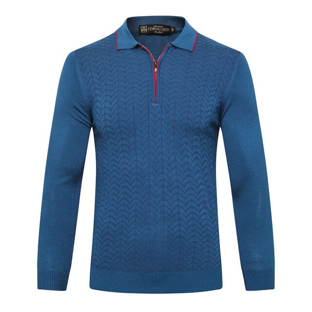 Billionaire Sweater wool men's 2019 new fashion casual zipper warm high quality England embroidery big size M-6XL free shipping