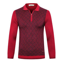 Load image into Gallery viewer, Billionaire Sweater wool men&#39;s 2019 new fashion casual zipper warm high quality lattice embroidery big size M-6XL free shipping