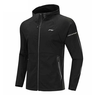 Li-Ning Men Training Series Sweater Hoodie Regular Fit LiNing Comfort Sports Coat Solid Leisure Outwear AWDP425 MWW1609