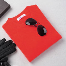 Load image into Gallery viewer, Men&#39;s Winter O-Neck Business Cashmere Blend Sweater Knitted Pullover Autumn Casual&amp;Fashion Soft Long Sleeve Knitwear 100% Cashme