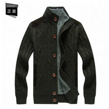Load image into Gallery viewer, Cotton 2017 New Arrival Thicken Winter Mens Sweaters Cardigan Men Fleece Agasalho Masculino Brand