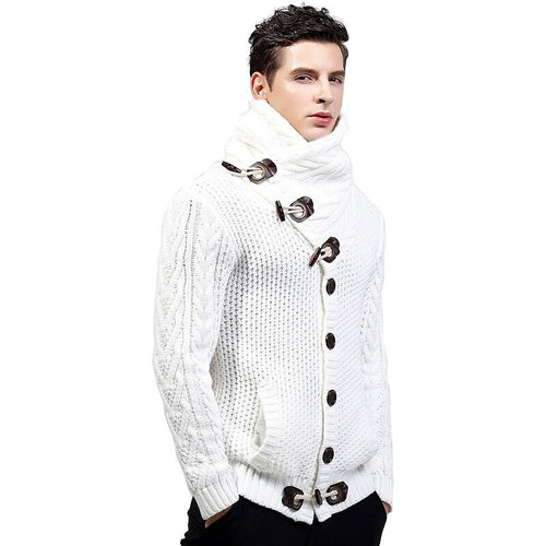 Brand Clothing New Sweater Men's Long Sleeve Coat Solid Cotton Men Pullovers Sweaters-Neck Casual Male