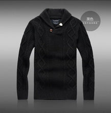 Load image into Gallery viewer, 2017 Sale Top &quot;european And American Style Men Sweater Sudaderas Australian Men&#39;s Winter Thick Wool Coat Lapel Pullover