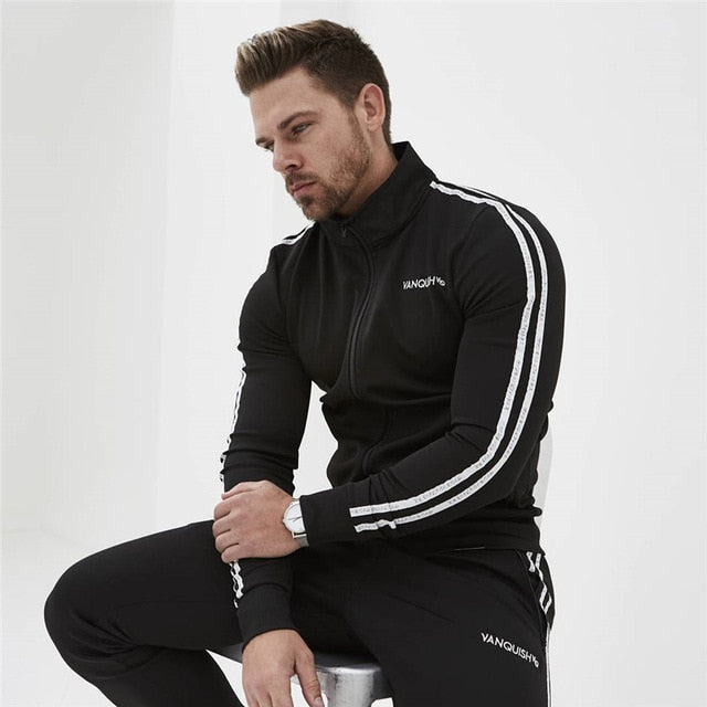 M-2XL Large Size Loose Men Hoodies Suits Baseball Style Sweater Set Thermal Man Sport Suit Jogger Run Gym Sets