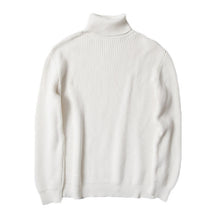 Load image into Gallery viewer, Markless Winter Warm Turtleneck Sweaters Men sueter hombre Black Fashion Casual Outwear Knitted Sweaters Pullovers MSA7722M