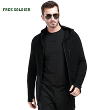 Load image into Gallery viewer, FREE SOLDIER outdoor sport camping  tactical woolen sweater men&#39;s sweater YKK Zipper coat