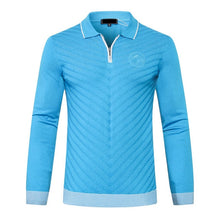 Load image into Gallery viewer, TACE&amp;SHARK Billionaire Sweater wool men&#39;s 2018 new arrival commerce solid color zipper collar wool gentleman M-5XL free shipping