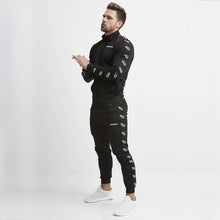 Load image into Gallery viewer, 2019 M-2XL Large Size Men stand Suits Baseball Style Sweater Set Thermal Man Sport Suit Jogger Run Gym Sets