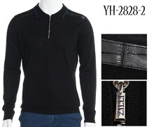 Load image into Gallery viewer, Billionaire TACE&amp;SHARK Sweater wool Crocodile skin men&#39;s 2018 new fashion zipper high quality gentleman M-4XL free shipping