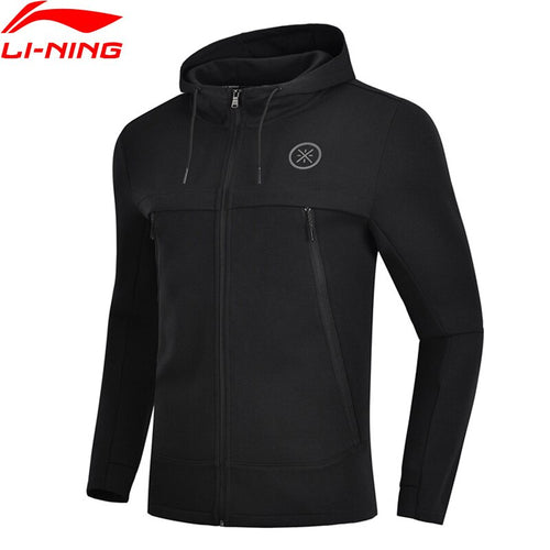 Li-Ning Men Wade Series Sweater 3D Fitting Regular Fit 66% Cotton 34% Polyester LiNing Comfort Sports Hoodie AWDN901 MWW1480