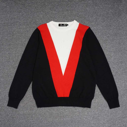 DUYOU brand new men winter o neck knitted pullover Sweaters man color sweater for men Man's casual warm Sweater DY105600